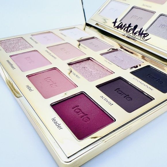 Tarte Tartelette IN BLOOM Eyeshadow Palette 12 Neutral Colors Shimmer-Matte-NEW - Picture 5 of 11